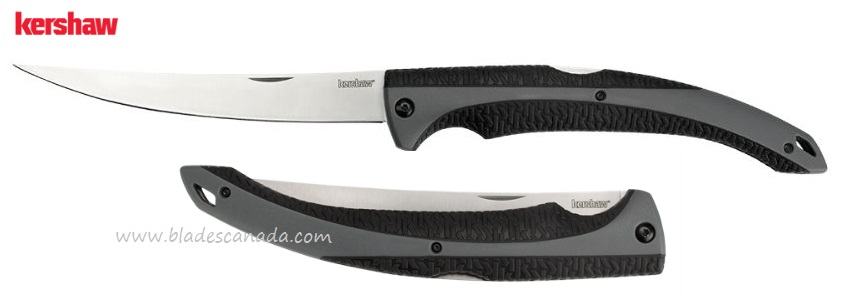 Kershaw Folding Fillet Knife, 420J2 Steel, GFN K-Texture, K1258