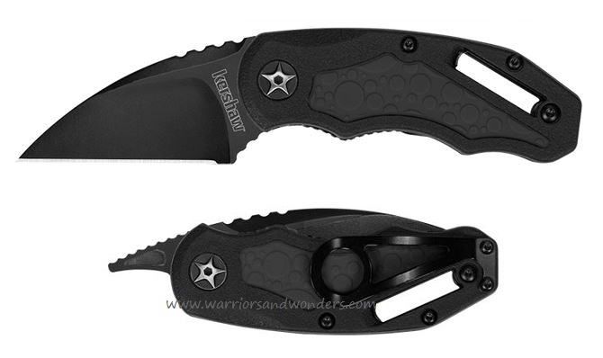 Kershaw Decoy Utility Flipper Folding Knife, Wharncliffe Blade, GFN Black, K4700