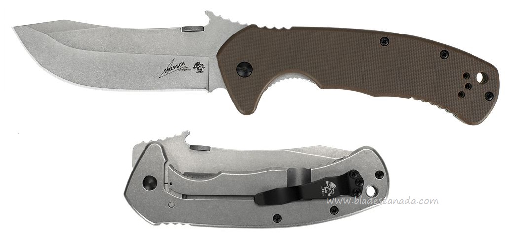 Kershaw CQC-11K Framelock Folding Knife, Wave Opening, Stainless/G10, K6031