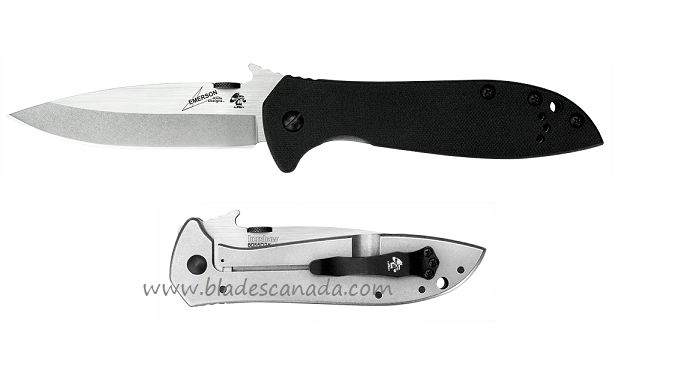Kershaw CQC-4KXL Framelock Folding Knife, Wave Opening, D2 Steel, G10/Stainless Steel, K6055D2