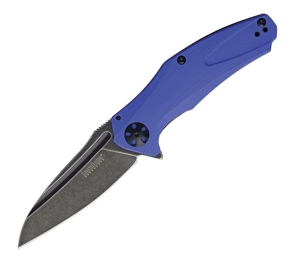 Kershaw Natrix Flipper Sub-Framelock Knife, Assisted Opening, G10 Blue, K7007BLUBW