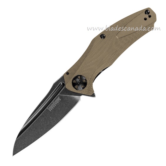 Kershaw Natrix Flipper Framelock Knife, G10 Tan, K7007TANBW