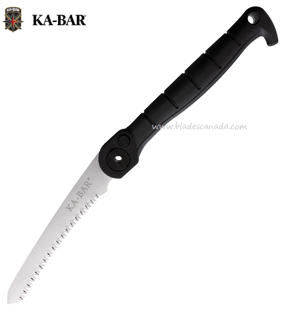 Ka-Bar Folding Saw, 65Mn Carbon, Nylon/Fiberglass Black, Ka1274