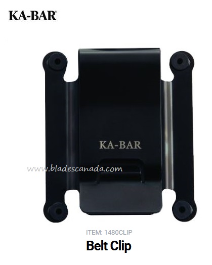 Ka-Bar TDI Replacement Belt Clip, Ka1480CLIP - Click Image to Close