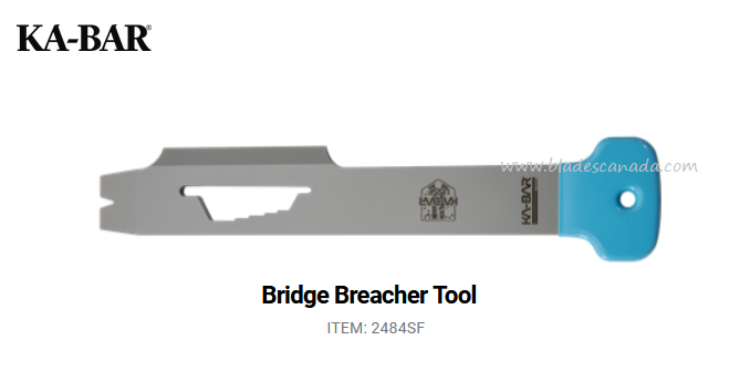 Ka-Bar Bridge Breacher Tool, 1095 Cro-Van, 13" Overall, Ka2484SF