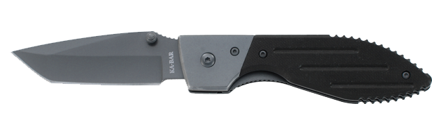 Ka-Bar Warthog Folding Knife, Tanto, G10 Black, Ka3074 - Click Image to Close