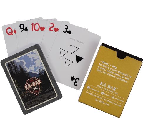 Ka-Bar Playing Cards, Water Resistant, Ka9914