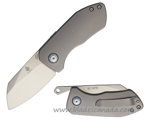Kizer WPK Friction Framelock Folding Knife, S35VN, Titanium, 2534 A1