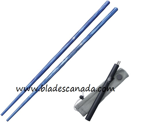 Kizer Ti-Chop Chopsticks, Titanium Blue, T309A2