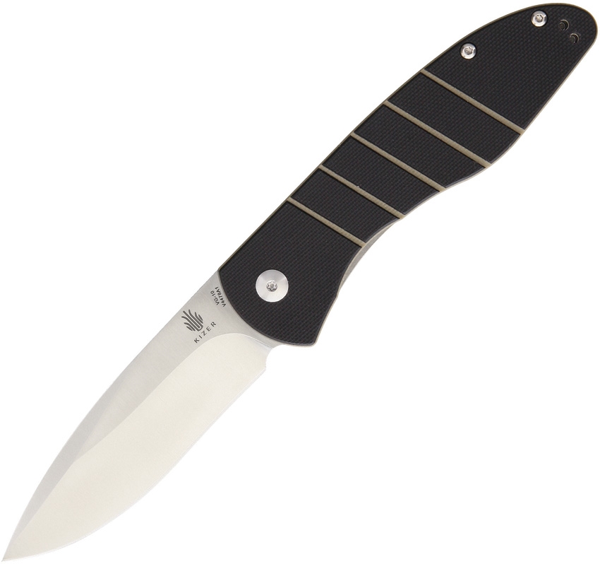 Kizer Velox 2 Folding Knife, VG10, G10 Black, V4478A1 - Click Image to Close
