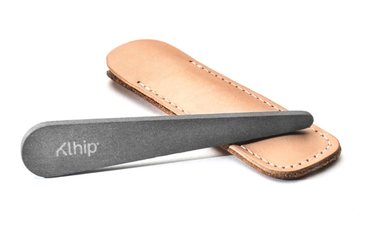 KLHIP Nail File With Leather Sheath