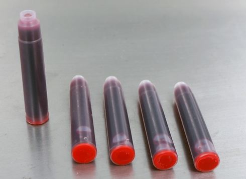 Karas Kustoms Monteverde Intl Standard Cartridges 5 Pack - Red