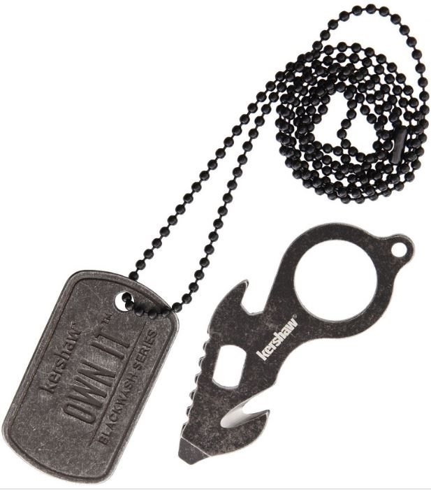 Kershaw Mini Tool with Dog Tag, KSMT - Click Image to Close