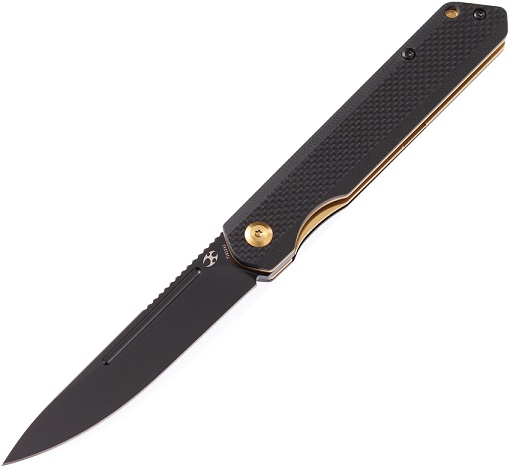 Kansept Prickle Flipper Folding Knife, 154CM, G10 Black, T1012A1