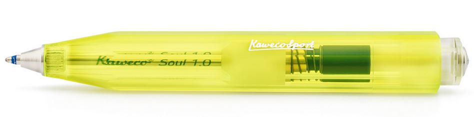 Kaweco Ice Sport Ballpen Yellow - Click Image to Close