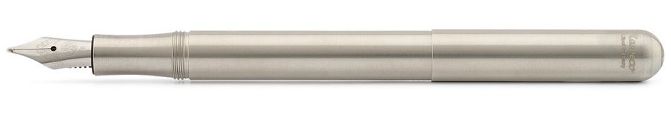 Kaweco Liliput Fountain Pen Stainless Steel - Medium - Click Image to Close