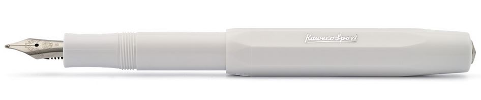 Kaweco Skyline Sport Fountain Pen White - Fine - Click Image to Close