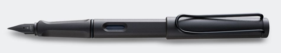 Lamy Safari Fountain Pen - Charcoal - Click Image to Close