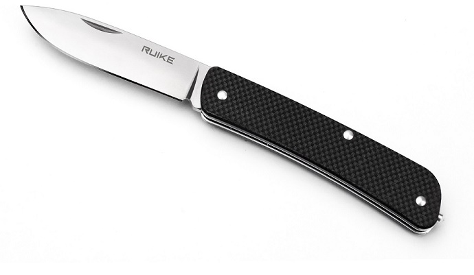 Ruike L11 Pocket Folding Knife/Tool, 12C27 Sandvik, G10 Black