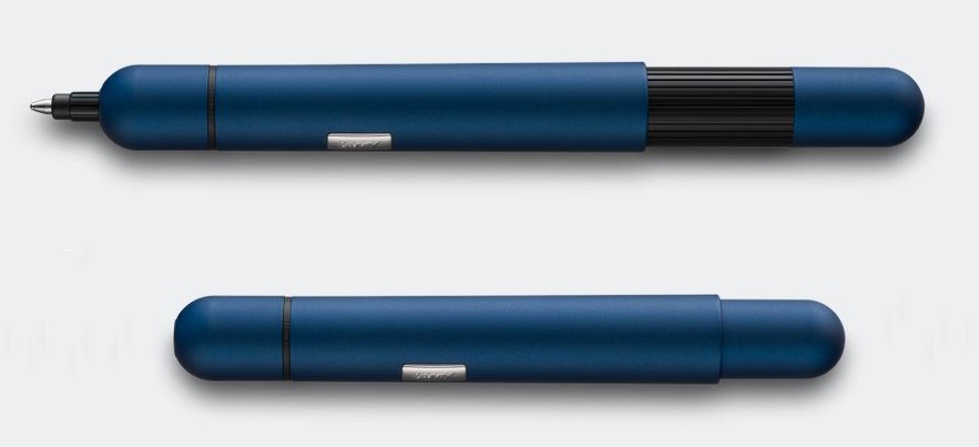 Lamy Pico Extending Ballpoint Pen - Imperial Blue - Click Image to Close