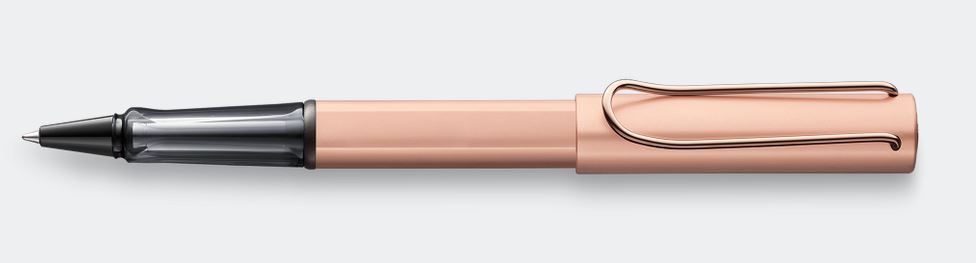 Lamy Lx Rollerball Pen - Rose Gold - Click Image to Close