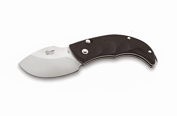 Lion Steel 8901G10 Skinner Folding Knife, 440C, G10 Black