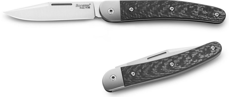 Lion Steel JK1 CF Jack Slipjoint Folding Knife, M390, Carbon Fiber