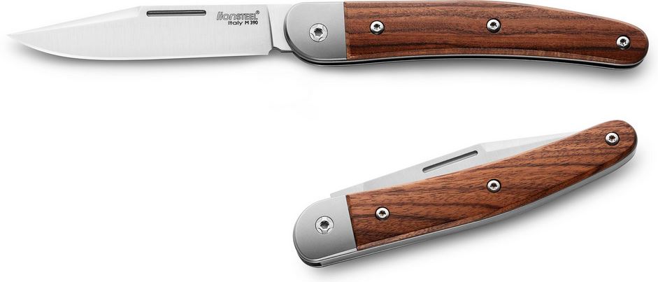 Lion Steel JK1 ST Jack Slipjoint Folding Knife, M390, Santos Wood