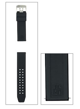 Luminox FP3050.20Q.2.K Strap PU Black Steel- 23mm
