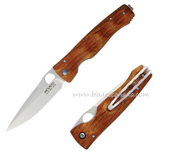 Mcusta Tactility Folding Knife, VG10, Ironwood, MCU127