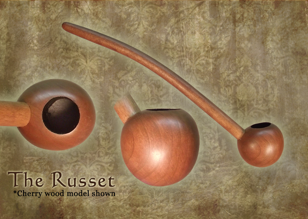 MacQueen Pipes 'The Russet' - Cherry Wood - Click Image to Close