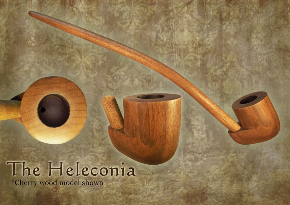 MacQueen Pipes 'The Heleconia' - Cherry Wood