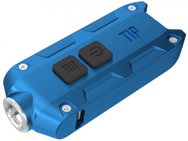Nitecore TIP LED Rechargeable Keylight, Blue - 360 Lumens