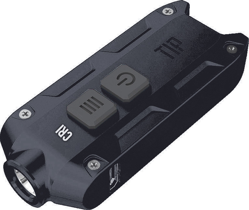 Nitecore TIP LED Rechargeable Keylight, Black CRI - 240 Lumens - Click Image to Close