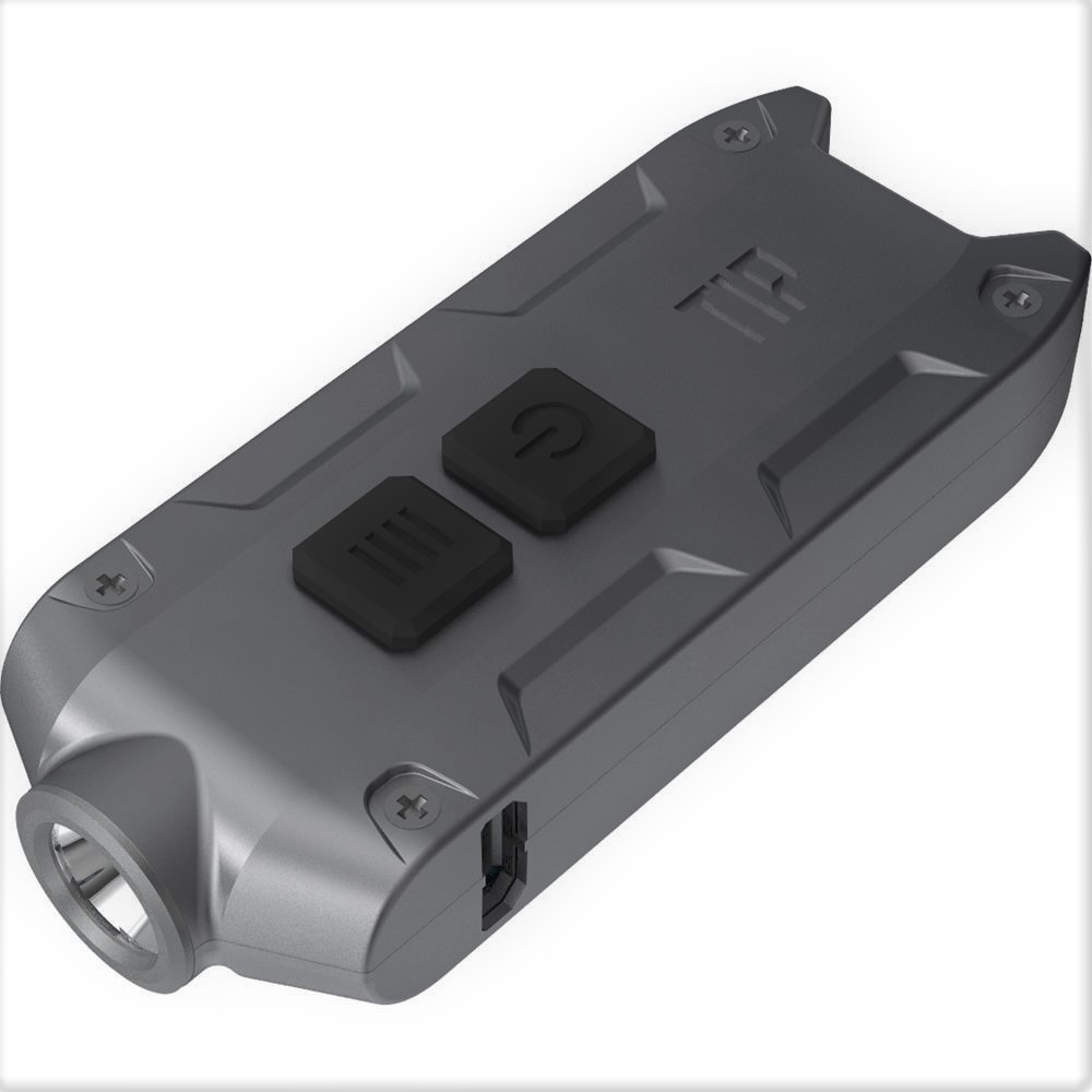 Nitecore TIP LED Rechargeable Keylight, Grey - 360 Lumens