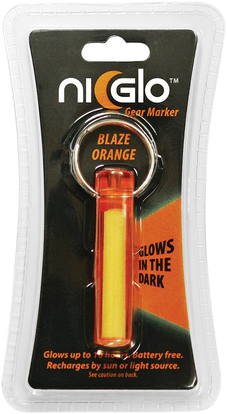 Ni-Glo Solar Rechargeable Marker - Blaze Orange