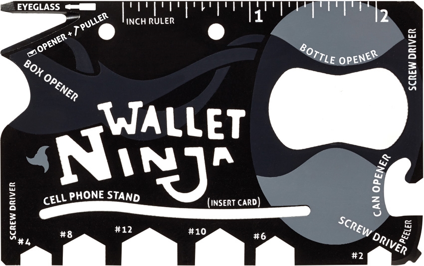 Wallet Ninja 01 Card Multitool
