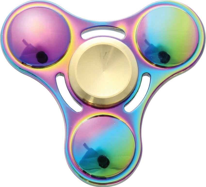 Novelty Rainbow Spinner w/ Case NV299 - Click Image to Close