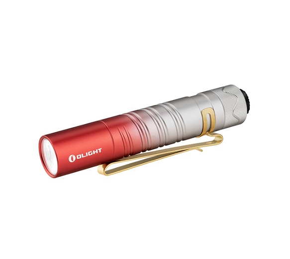 Olight i5R EOS Pocket Rechargeable Flashlight - 350 Lumens - Rose Red Gradient