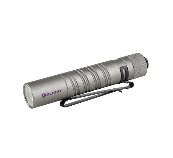 Olight i5R EOS Pocket Rechargeable Flashlight - 350 Lumens - Titanium