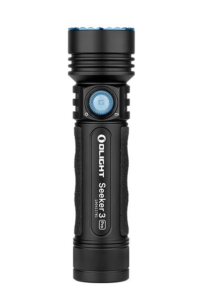 Olight Seeker 3 Pro Rechargeable Flashlight, Black - 4200 Lumens