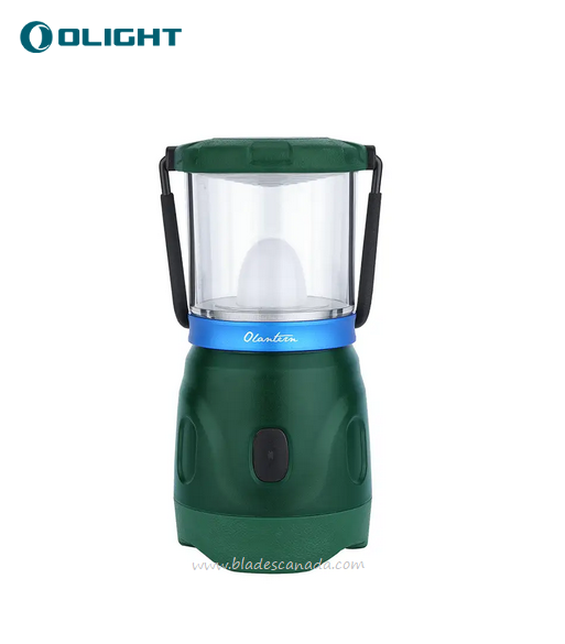 Olight Olantern Rechargeable Camping Lantern, Green - 360 Lumens