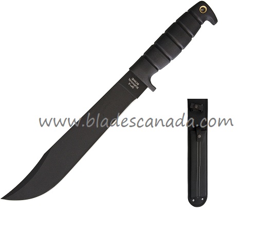 OKC SP-5 Bowie Fixed Blade Survival Knife, 1095 Carbon, Nylon Sheath, 8681
