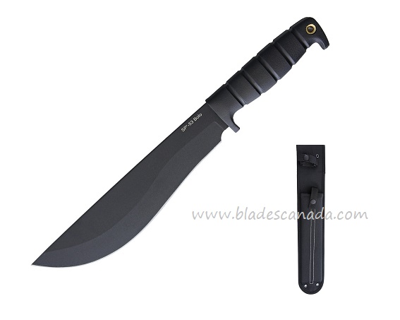 OKC Spec Plus SP-53 Bolo Fixed Blade Knife, 5160 Carbon, Nylon Sheath, 8689