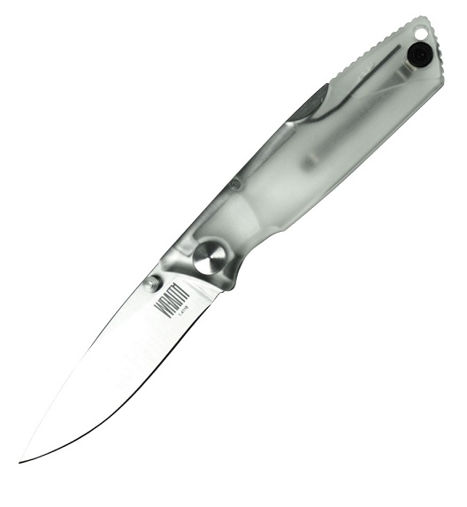 OKC Wraith ICE Folding Knife, AUS 8, Clear Handle, 8798CL