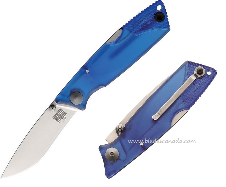 OKC Wraith ICE Folding Knife, AUS 8, Blue Handle, 8798BLUE