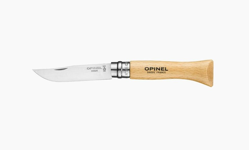 Opinel No.6 Stainless Steel - Beechwood - Click Image to Close