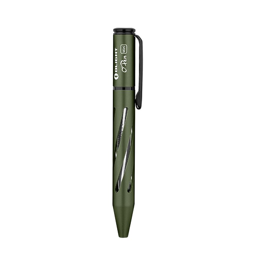 Olight Open Mini Pen, 3.66", Aluminum Green