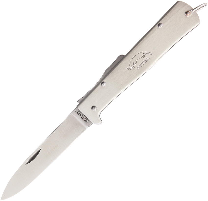 Otter-Messer Mercator Folding Knife, Stainless Steel, 10826R