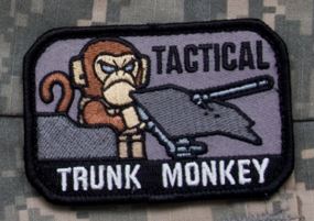 Mil-Spec Monkey Patch - Tactical Trunk Monkey - Click Image to Close